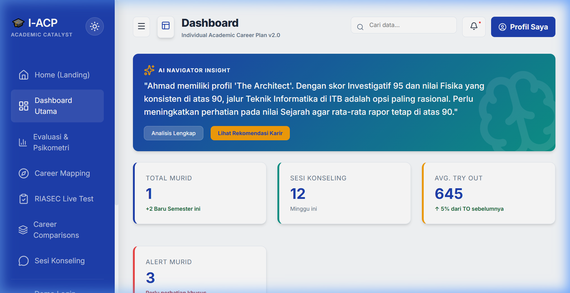 Parent Dashboard